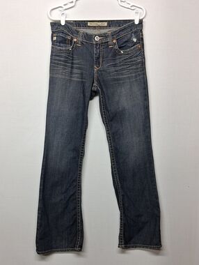 Big Star Women's Boot Cut Maddie Jeans in Dark Wash Denim